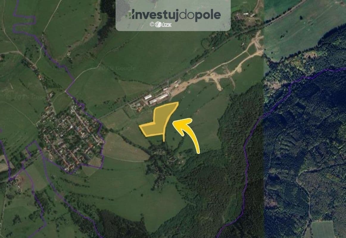 Prodej pozemku 7.765 m², Výsluní, Ústecký kraj Prodej pozemku 7.765 m², Výsluní, Ústecký kraj