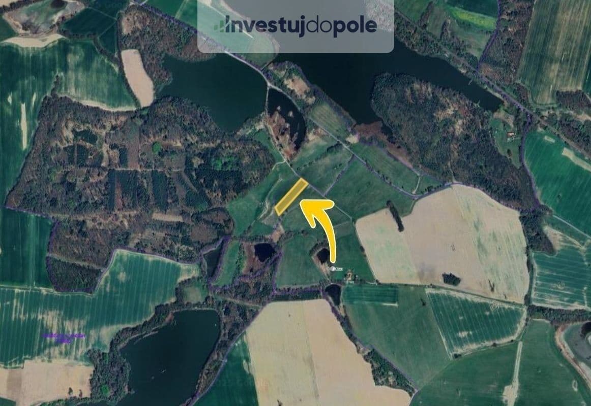 Prodej pozemku 1.870 m², Dříteň, Jihočeský kraj Prodej pozemku 1.870 m², Dříteň, Jihočeský kraj