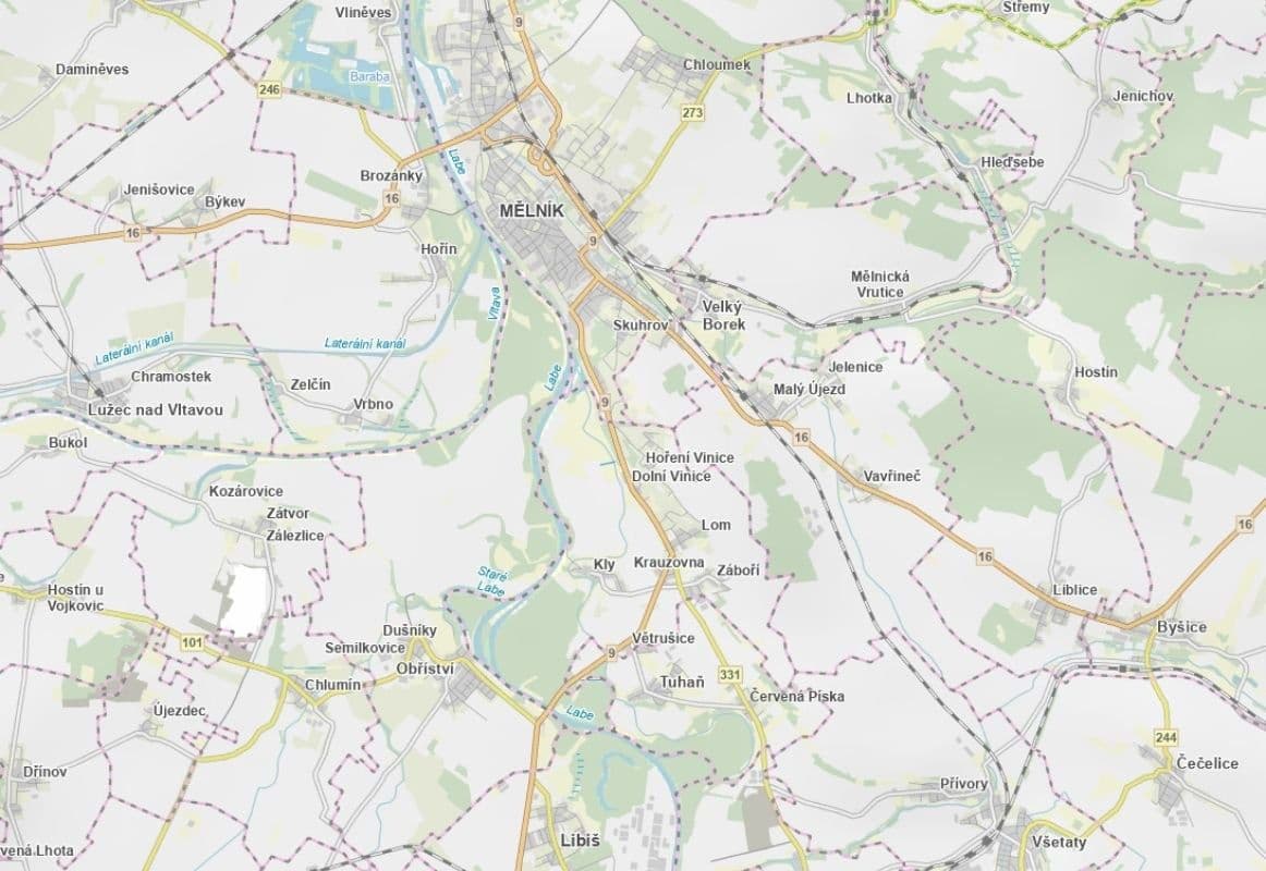 Prodej pozemku 2.868 m², Kly, Středočeský kraj Prodej pozemku 2.868 m², Kly, Středočeský kraj
