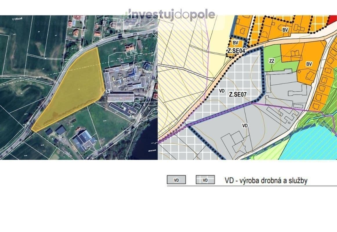 Prodej pozemku 527 m², Sedlec-Prčice, Středočeský kraj Prodej pozemku 527 m², Sedlec-Prčice, Středočeský kraj