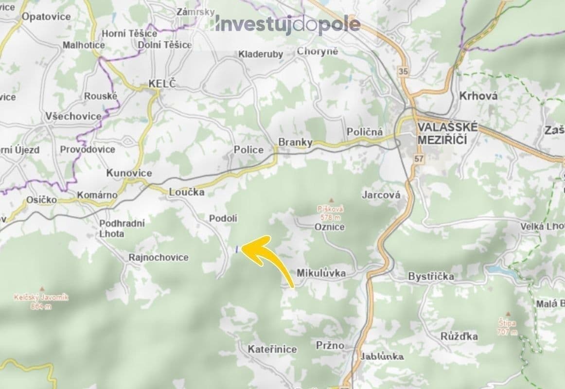 Prodej pozemku 3.114 m², Loučka, Zlínský kraj Prodej pozemku 3.114 m², Loučka, Zlínský kraj