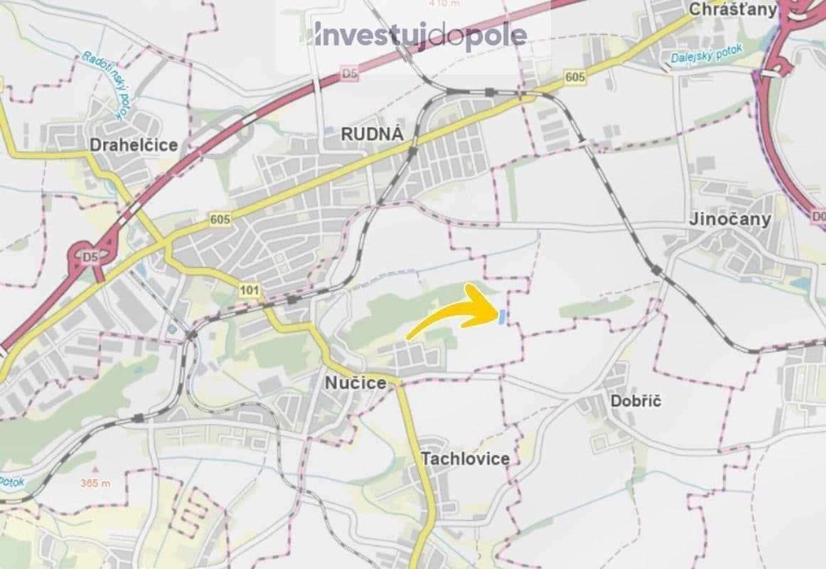 Prodej pozemku 3.083 m², Nučice, Středočeský kraj Prodej pozemku 3.083 m², Nučice, Středočeský kraj