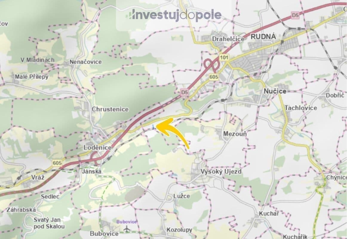 Prodej pozemku 2.689 m², Nučice, Středočeský kraj Prodej pozemku 2.689 m², Nučice, Středočeský kraj