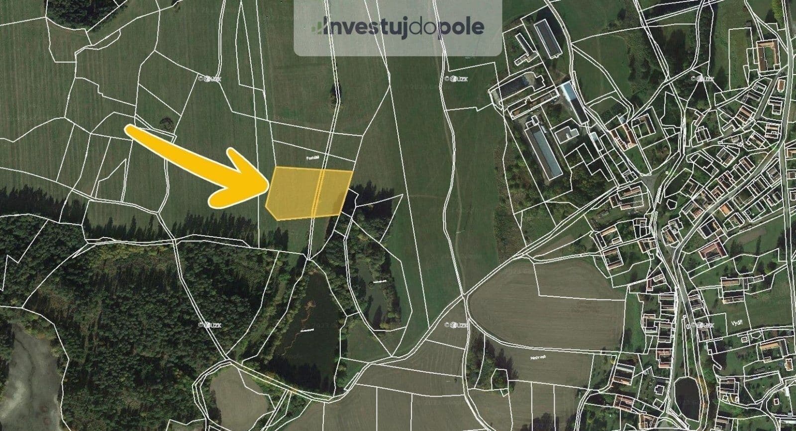 Prodej pozemku 9.498 m², Vydří, Jihočeský kraj Prodej pozemku 9.498 m², Vydří, Jihočeský kraj