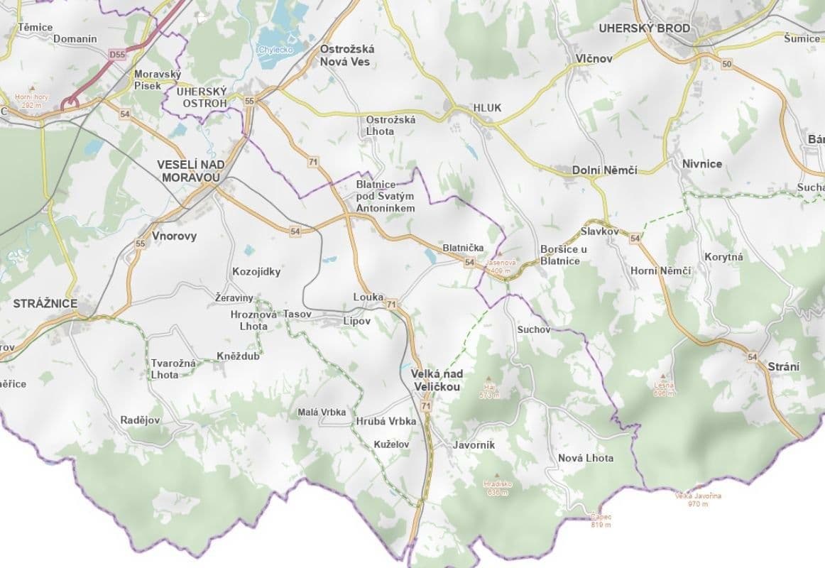 Prodej pozemku 1.694 m², Velká nad Veličkou, Jihomoravský kraj Prodej pozemku 1.694 m², Velká nad Veličkou, Jihomoravský kraj