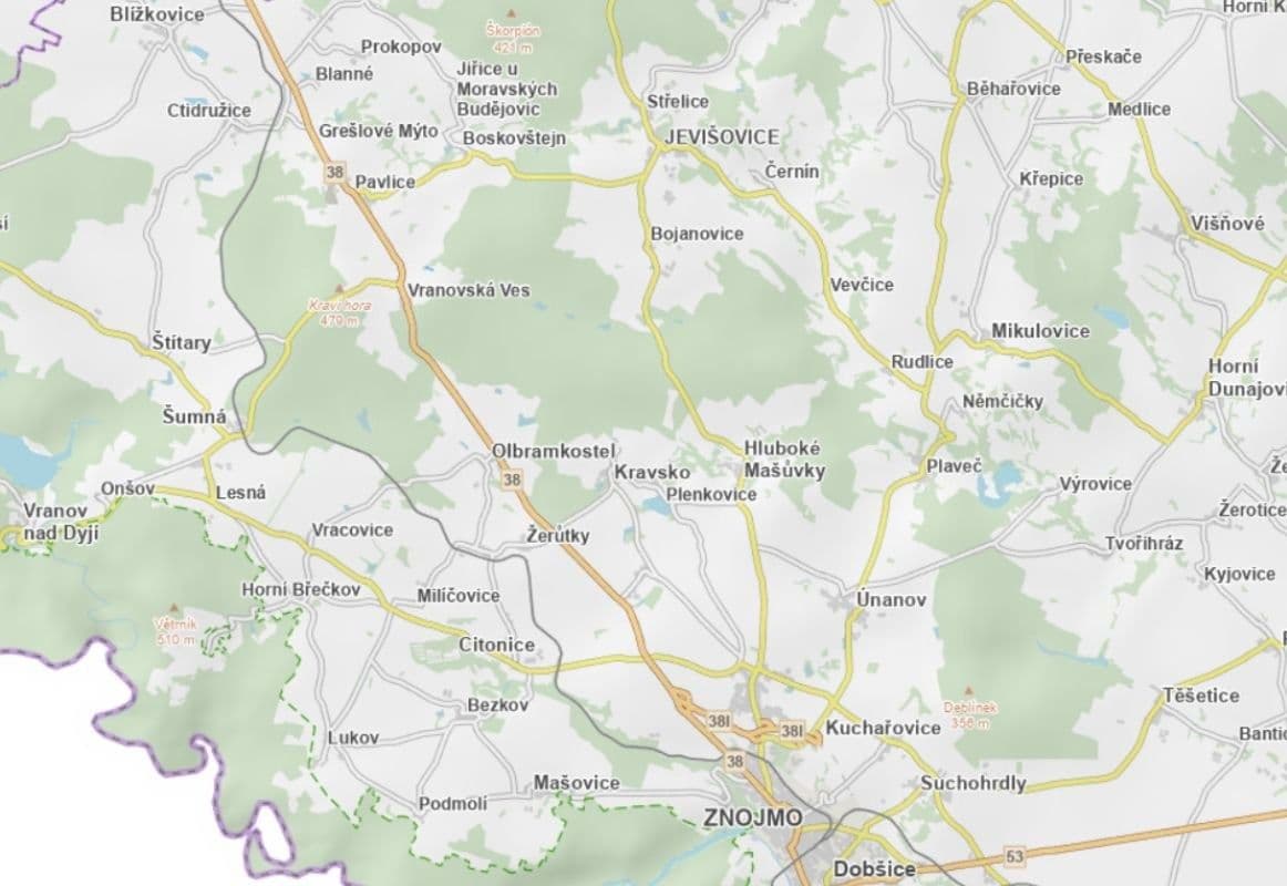 Prodej pozemku 5.226 m², Pavlice, Jihomoravský kraj Prodej pozemku 5.226 m², Pavlice, Jihomoravský kraj