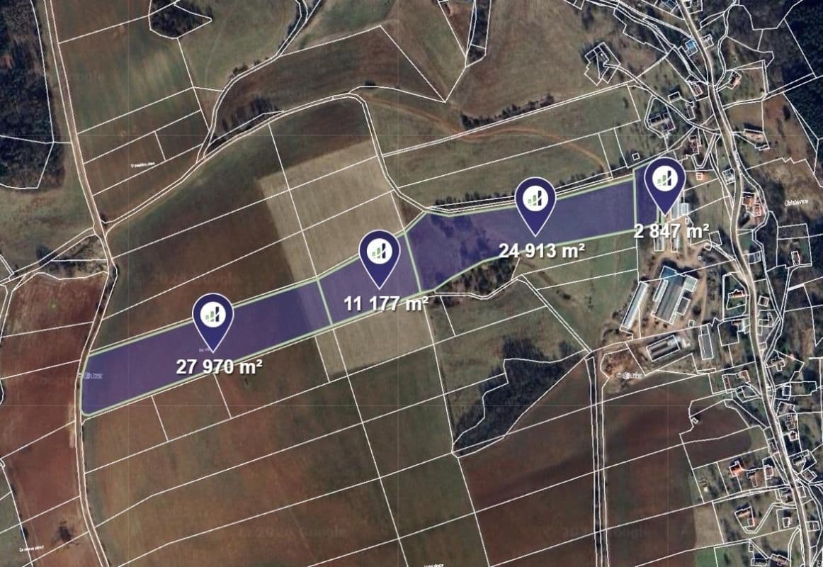 Prodej pozemku 66.907 m², Úbislavice, Královéhradecký kraj Prodej pozemku 66.907 m², Úbislavice, Královéhradecký kraj