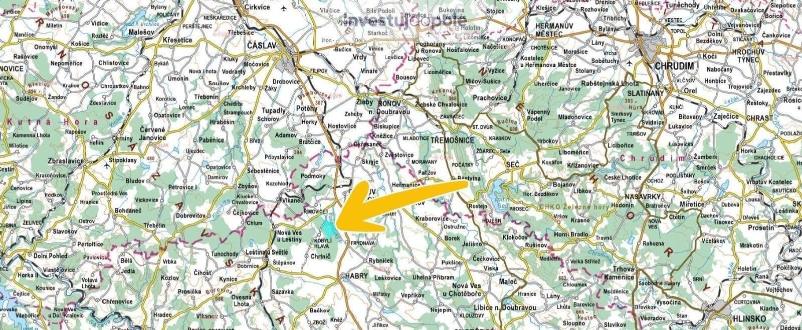 Prodej pozemku 17.535 m², Golčův Jeníkov, Kraj Vysočina Prodej pozemku 17.535 m², Golčův Jeníkov, Kraj Vysočina