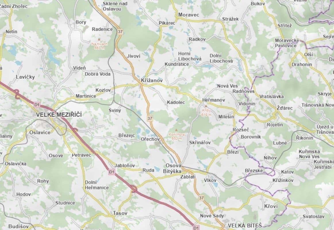Prodej pozemku 8.821 m², Kadolec, Kraj Vysočina Prodej pozemku 8.821 m², Kadolec, Kraj Vysočina