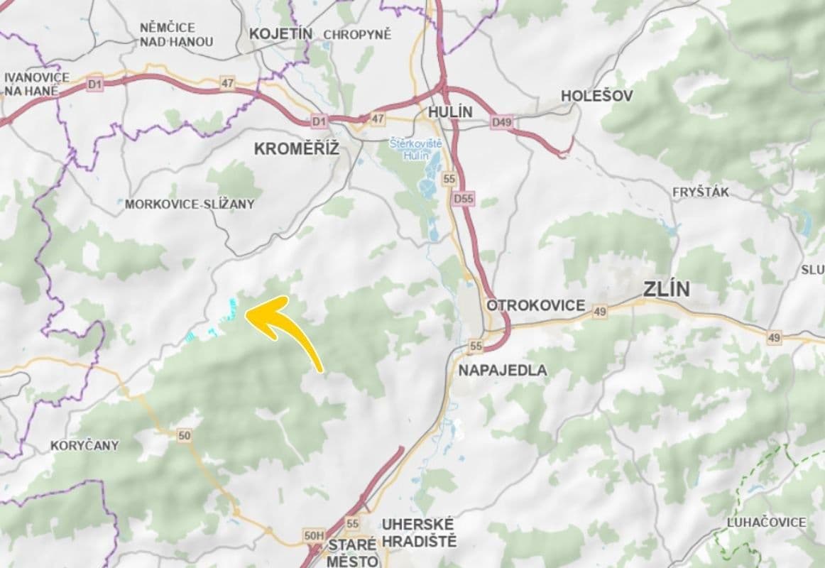 Prodej pozemku 20.175 m², Roštín, Zlínský kraj Prodej pozemku 20.175 m², Roštín, Zlínský kraj