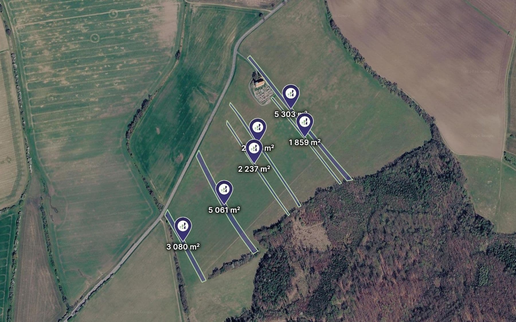 Prodej pozemku 20.175 m², Roštín, Zlínský kraj Prodej pozemku 20.175 m², Roštín, Zlínský kraj