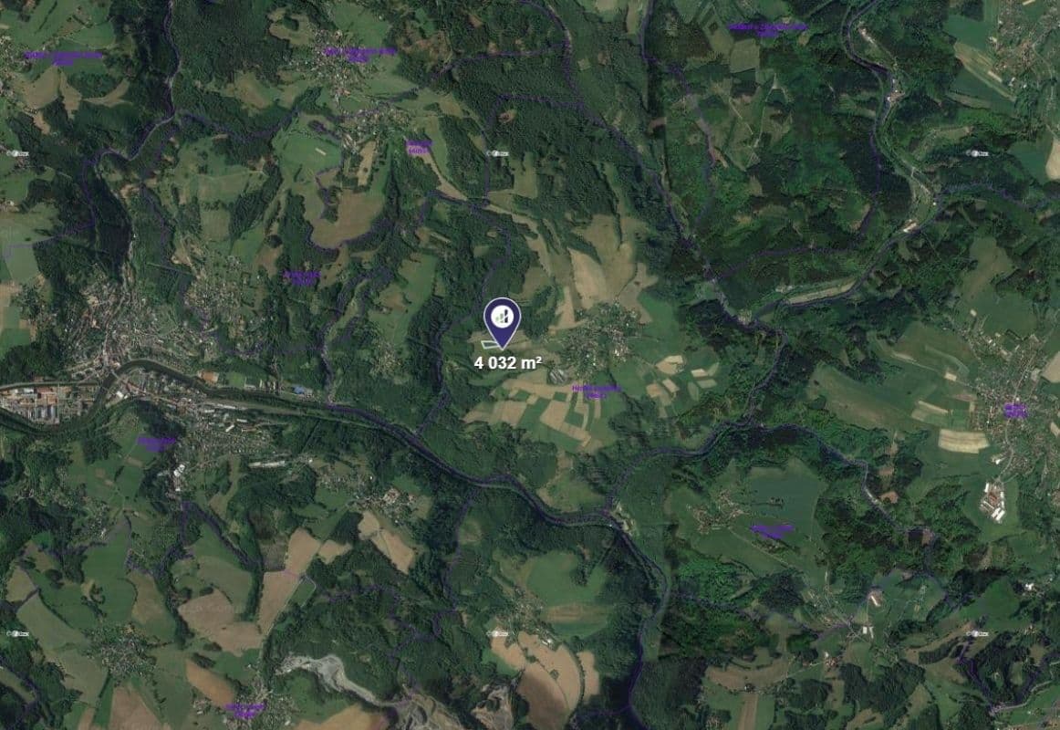 Prodej pozemku 2.016 m², Železný Brod, Liberecký kraj Prodej pozemku 2.016 m², Železný Brod, Liberecký kraj