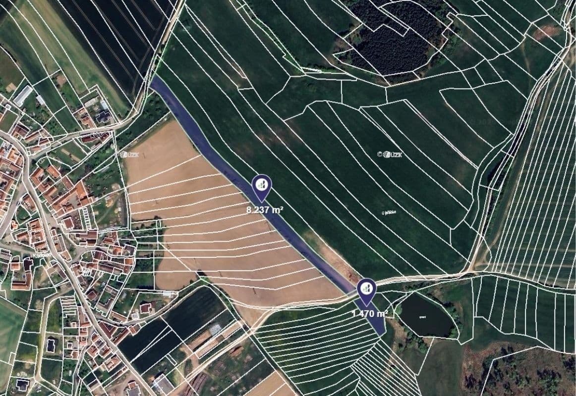 Prodej pozemku 9.707 m², Kadolec, Kraj Vysočina Prodej pozemku 9.707 m², Kadolec, Kraj Vysočina