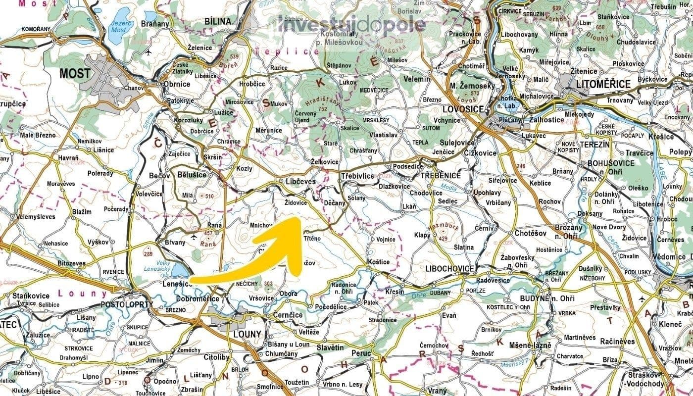 Prodej pozemku 5.755 m², Chožov, Ústecký kraj Prodej pozemku 5.755 m², Chožov, Ústecký kraj