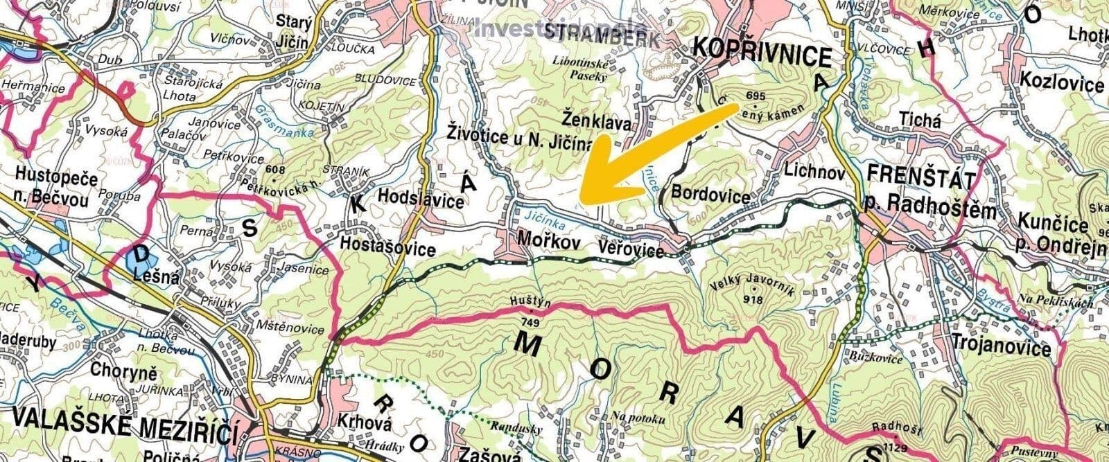 Prodej pozemku 2.360 m², Mořkov, Moravskoslezský kraj Prodej pozemku 2.360 m², Mořkov, Moravskoslezský kraj