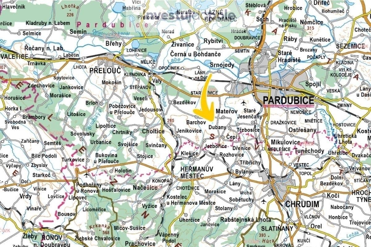 Prodej pozemku 1.362 m², Čepí, Pardubický kraj Prodej pozemku 1.362 m², Čepí, Pardubický kraj
