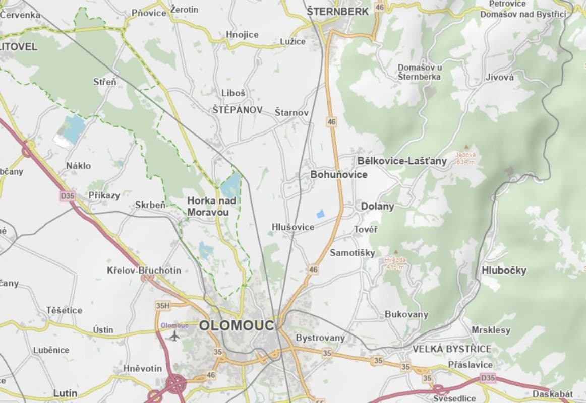 Prodej pozemku 7.632 m², Dolany, Olomoucký kraj Prodej pozemku 7.632 m², Dolany, Olomoucký kraj