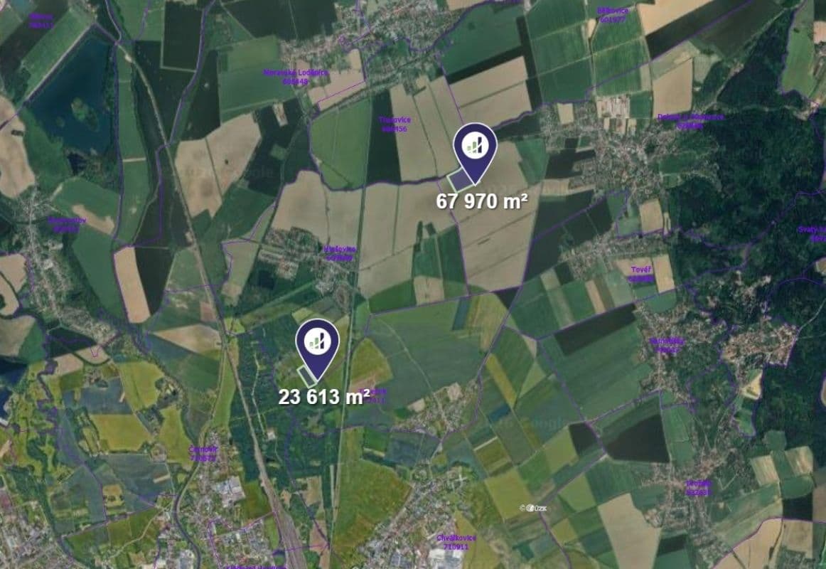 Prodej pozemku 7.632 m², Dolany, Olomoucký kraj Prodej pozemku 7.632 m², Dolany, Olomoucký kraj