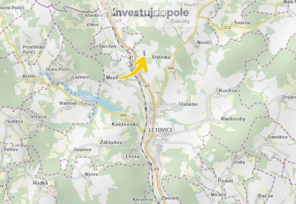 Prodej pozemku 12.248 m², Letovice, Jihomoravský kraj Prodej pozemku 12.248 m², Letovice, Jihomoravský kraj