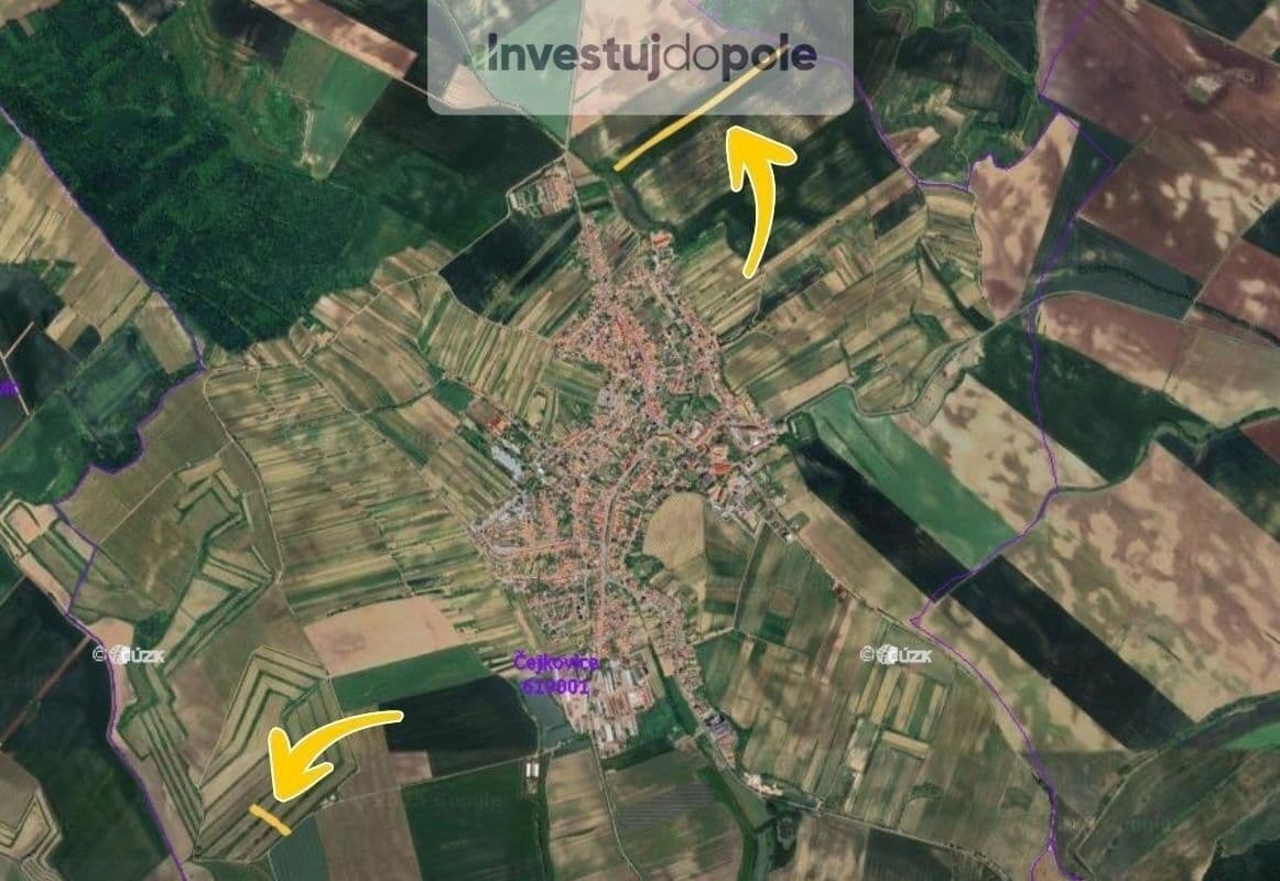Prodej pozemku 6.540 m², Čejkovice, Jihomoravský kraj Prodej pozemku 6.540 m², Čejkovice, Jihomoravský kraj