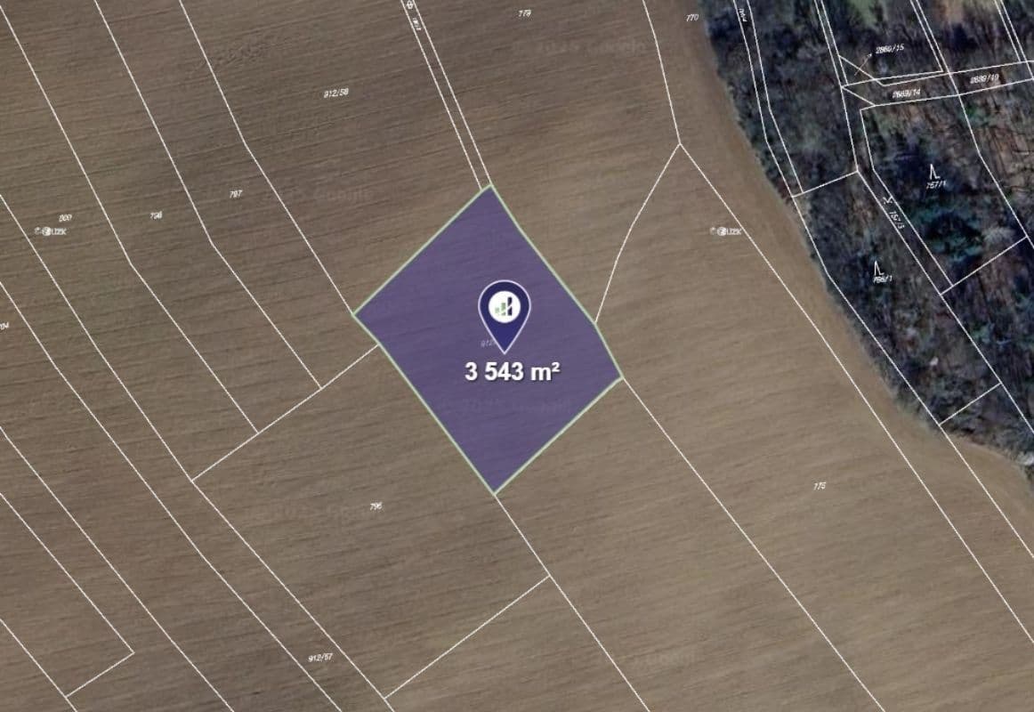 Prodej pozemku 2.457 m², Ondřejov, Středočeský kraj Prodej pozemku 2.457 m², Ondřejov, Středočeský kraj