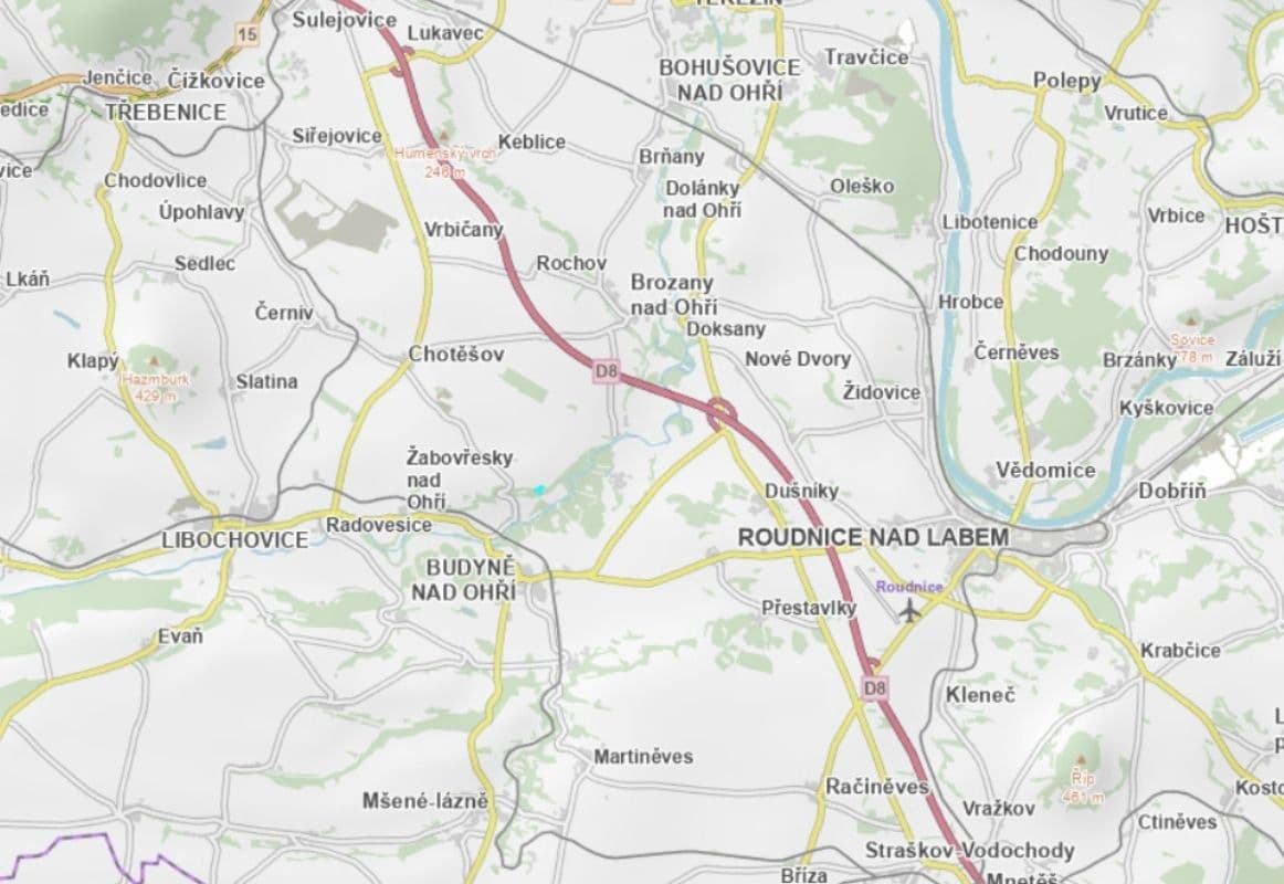 Prodej pozemku 3.124 m², Budyně nad Ohří, Ústecký kraj Prodej pozemku 3.124 m², Budyně nad Ohří, Ústecký kraj