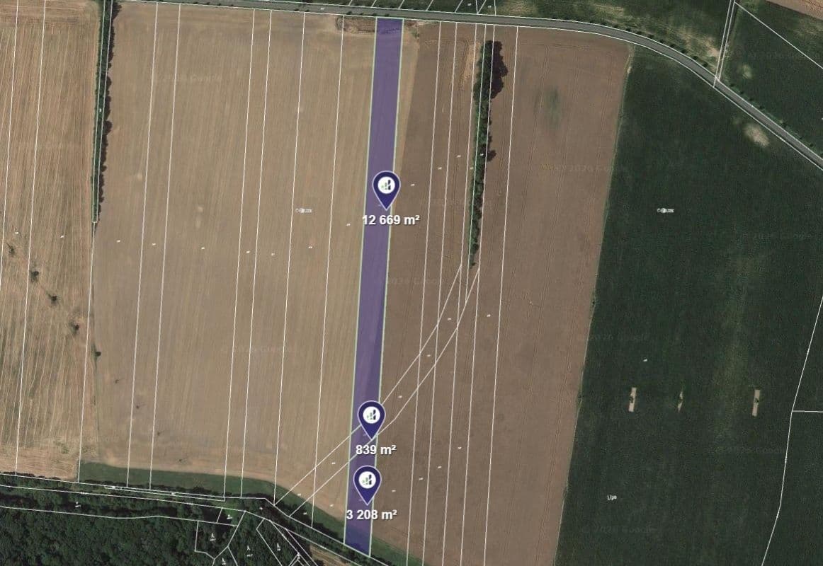 Prodej pozemku 16.716 m², Nová Telib, Středočeský kraj Prodej pozemku 16.716 m², Nová Telib, Středočeský kraj