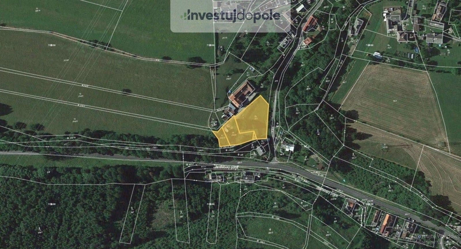 Prodej pozemku 2.433 m², Jestřebí, Olomoucký kraj Prodej pozemku 2.433 m², Jestřebí, Olomoucký kraj