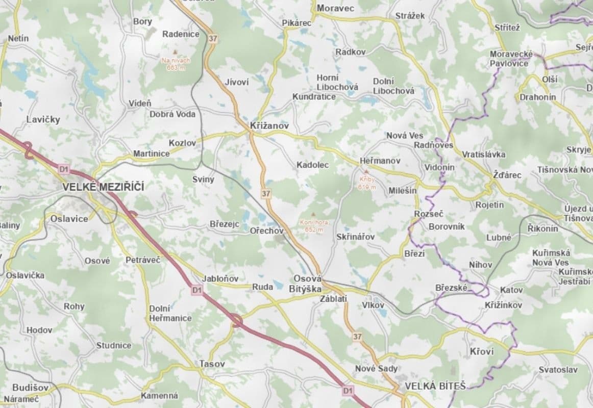 Prodej pozemku 11.824 m², Kadolec, Kraj Vysočina Prodej pozemku 11.824 m², Kadolec, Kraj Vysočina