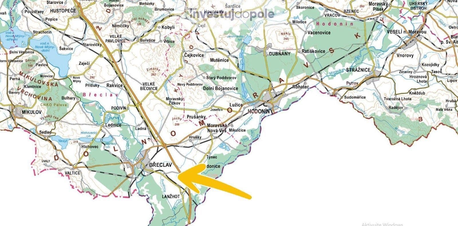 Prodej pozemku 2.446 m², Kostice, Jihomoravský kraj Prodej pozemku 2.446 m², Kostice, Jihomoravský kraj