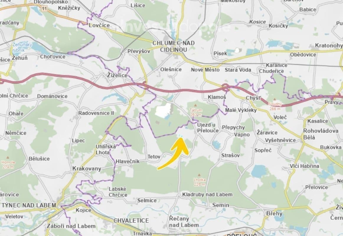 Prodej pozemku 2.604 m², Kladruby nad Labem, Pardubický kraj Prodej pozemku 2.604 m², Kladruby nad Labem, Pardubický kraj