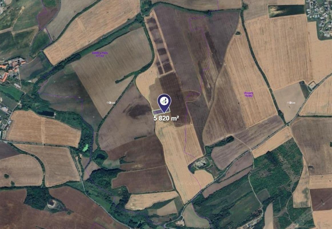 Prodej pozemku 2.910 m², Dobříč, Středočeský kraj Prodej pozemku 2.910 m², Dobříč, Středočeský kraj