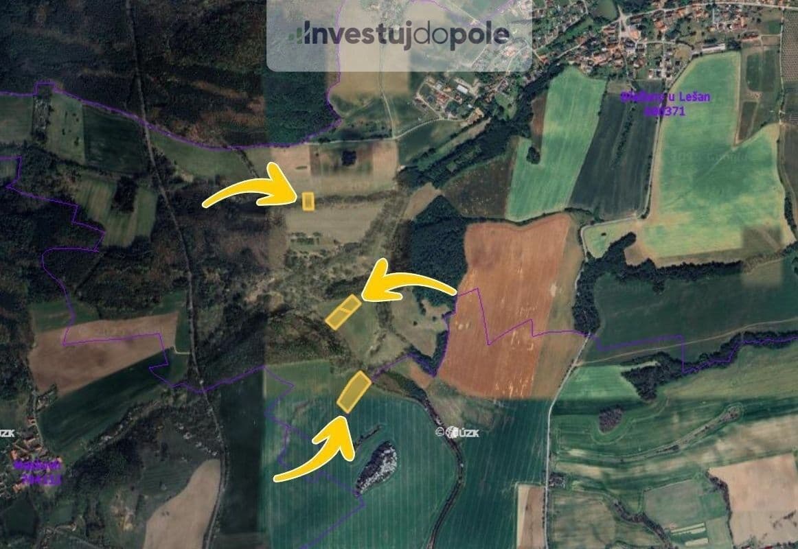 Prodej pozemku 6.625 m², Lešany, Středočeský kraj Prodej pozemku 6.625 m², Lešany, Středočeský kraj