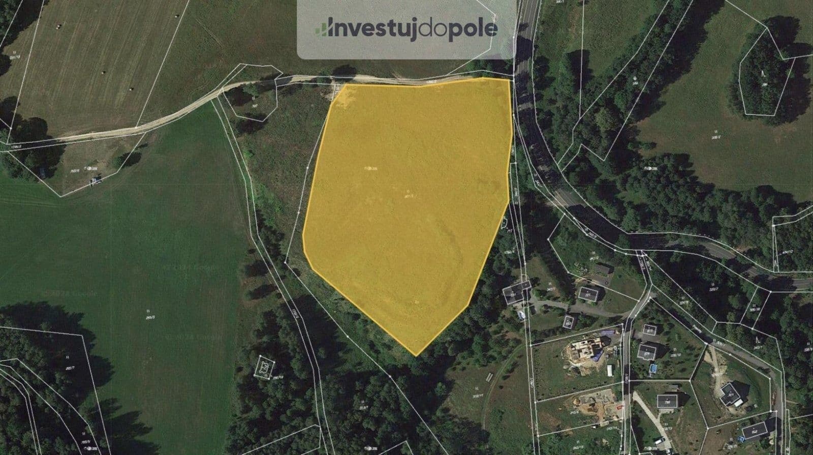 Prodej pozemku 20.300 m², Mníšek, Liberecký kraj Prodej pozemku 20.300 m², Mníšek, Liberecký kraj