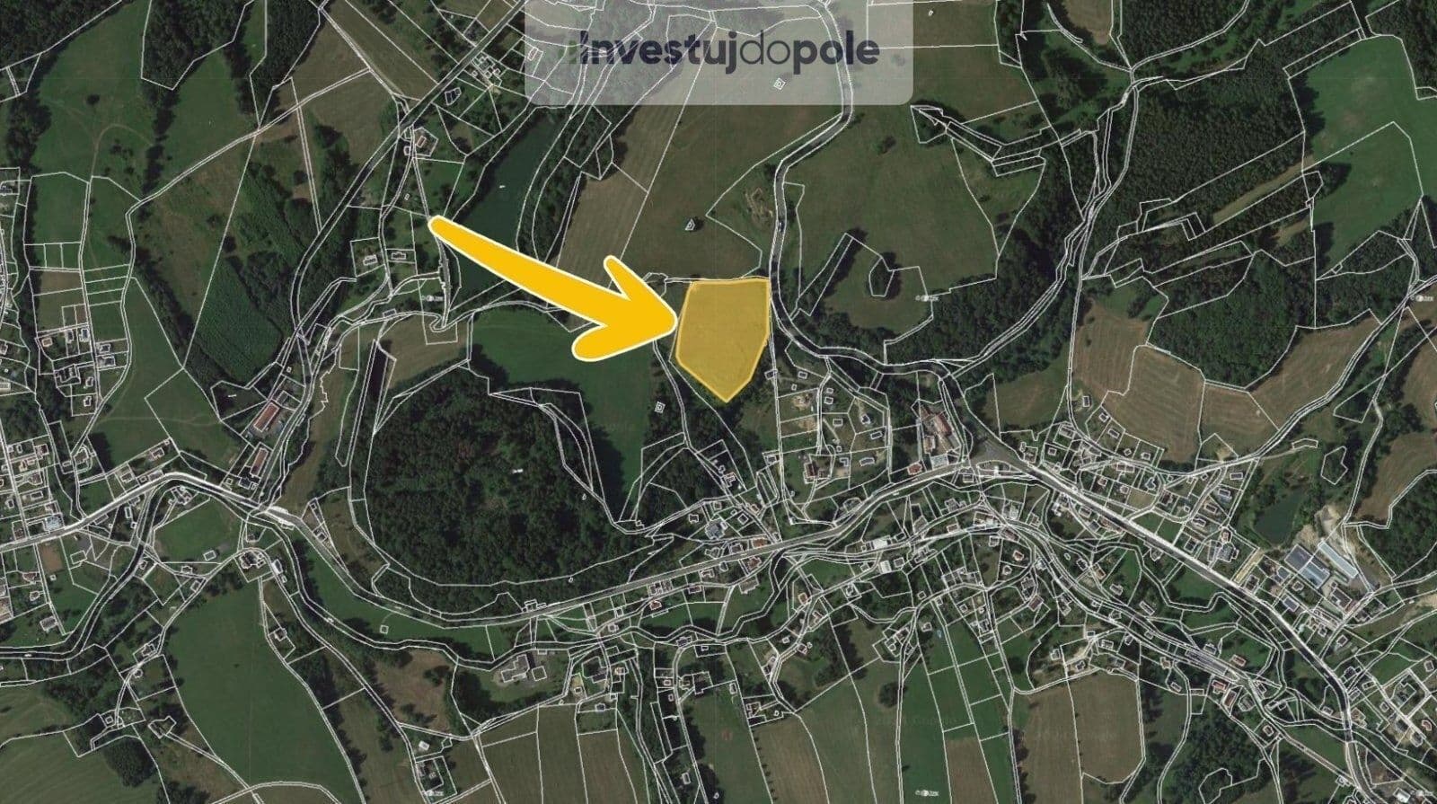 Prodej pozemku 20.300 m², Mníšek, Liberecký kraj Prodej pozemku 20.300 m², Mníšek, Liberecký kraj