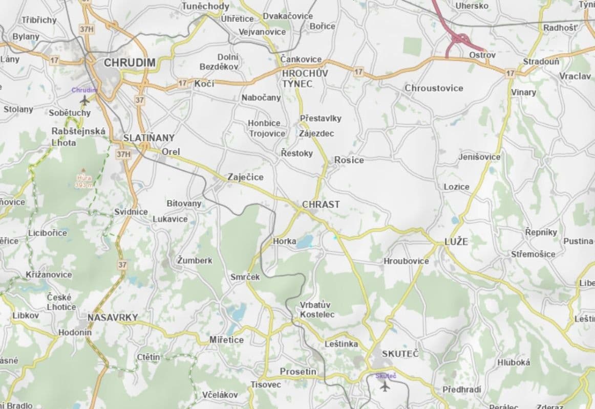 Prodej pozemku 1.825 m², Chrast, Pardubický kraj Prodej pozemku 1.825 m², Chrast, Pardubický kraj