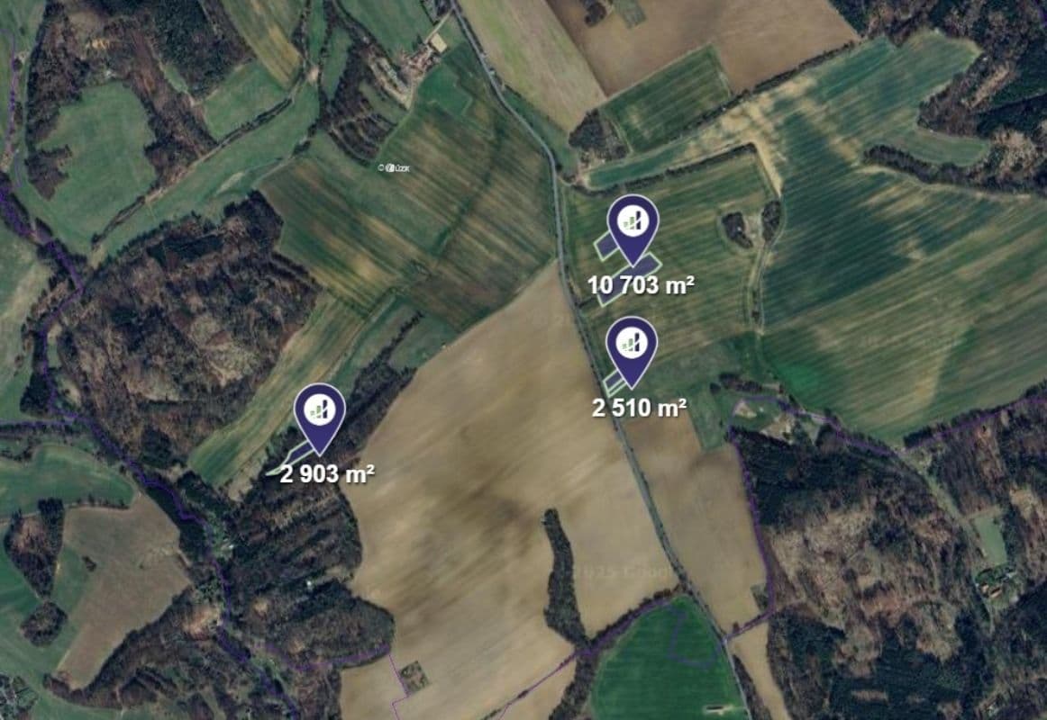 Prodej pozemku 3.581 m², Ondřejov, Středočeský kraj Prodej pozemku 3.581 m², Ondřejov, Středočeský kraj