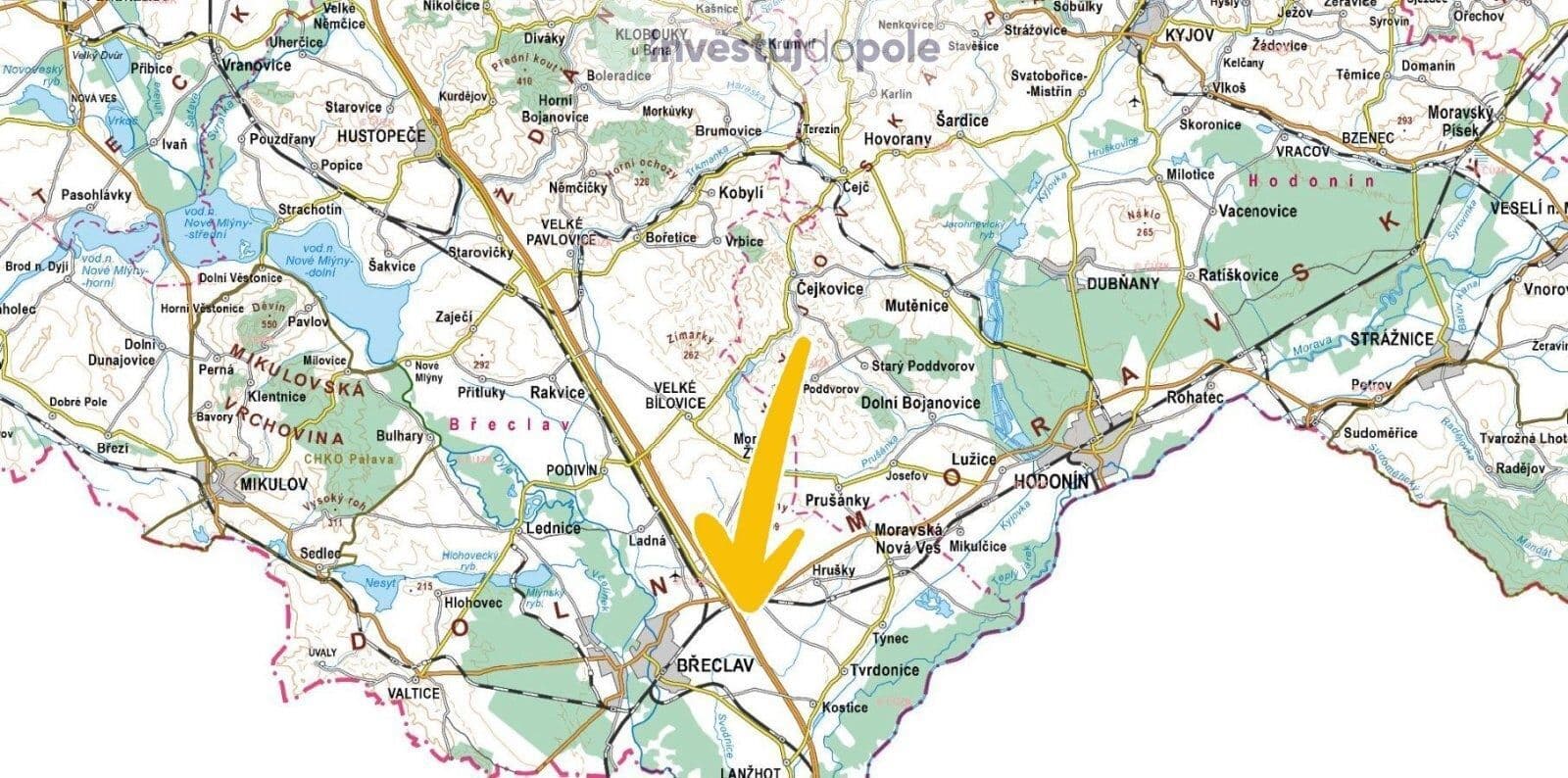 Prodej pozemku 8.251 m², Kostice, Jihomoravský kraj Prodej pozemku 8.251 m², Kostice, Jihomoravský kraj