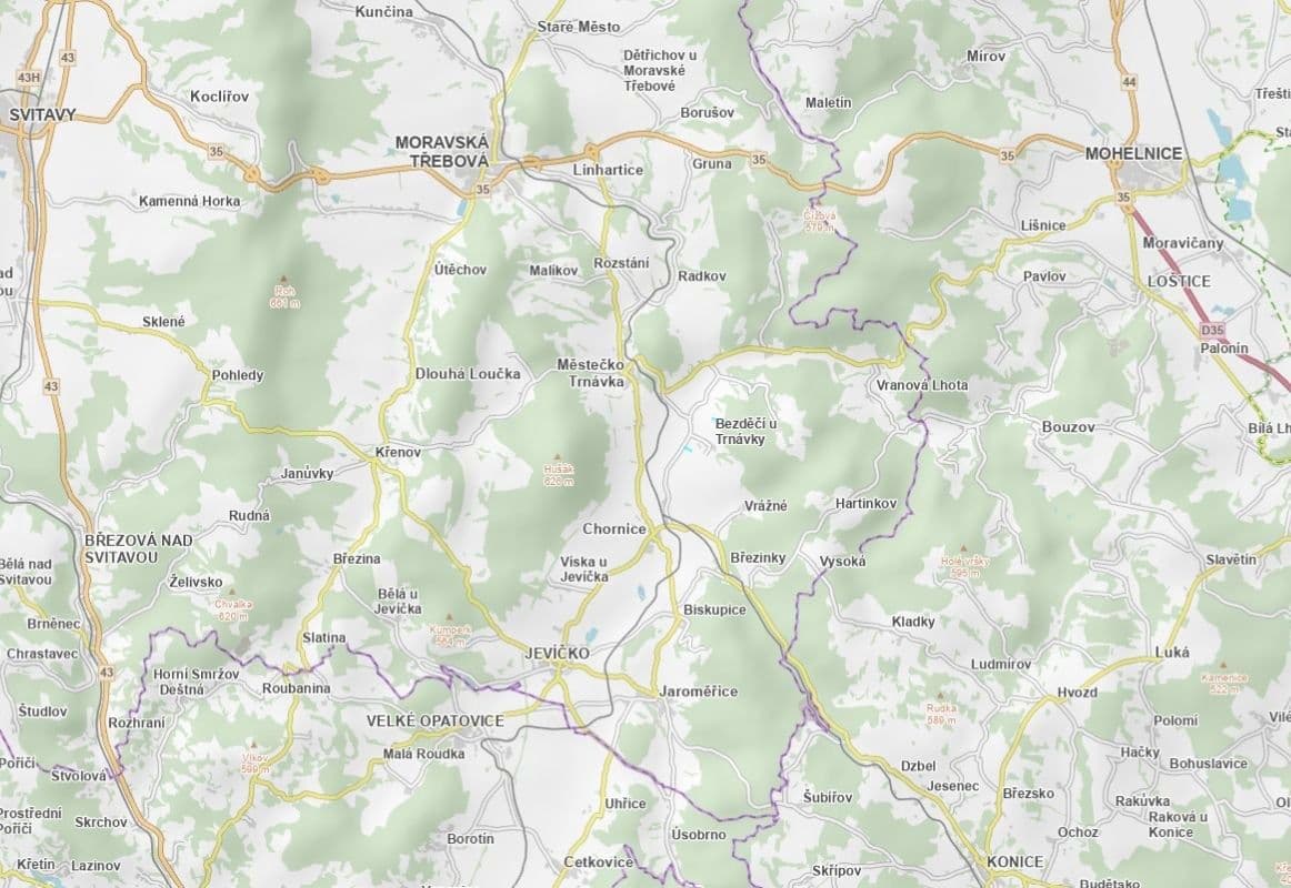 Prodej pozemku 2.276 m², Bezděčí u Trnávky, Pardubický kraj Prodej pozemku 2.276 m², Bezděčí u Trnávky, Pardubický kraj