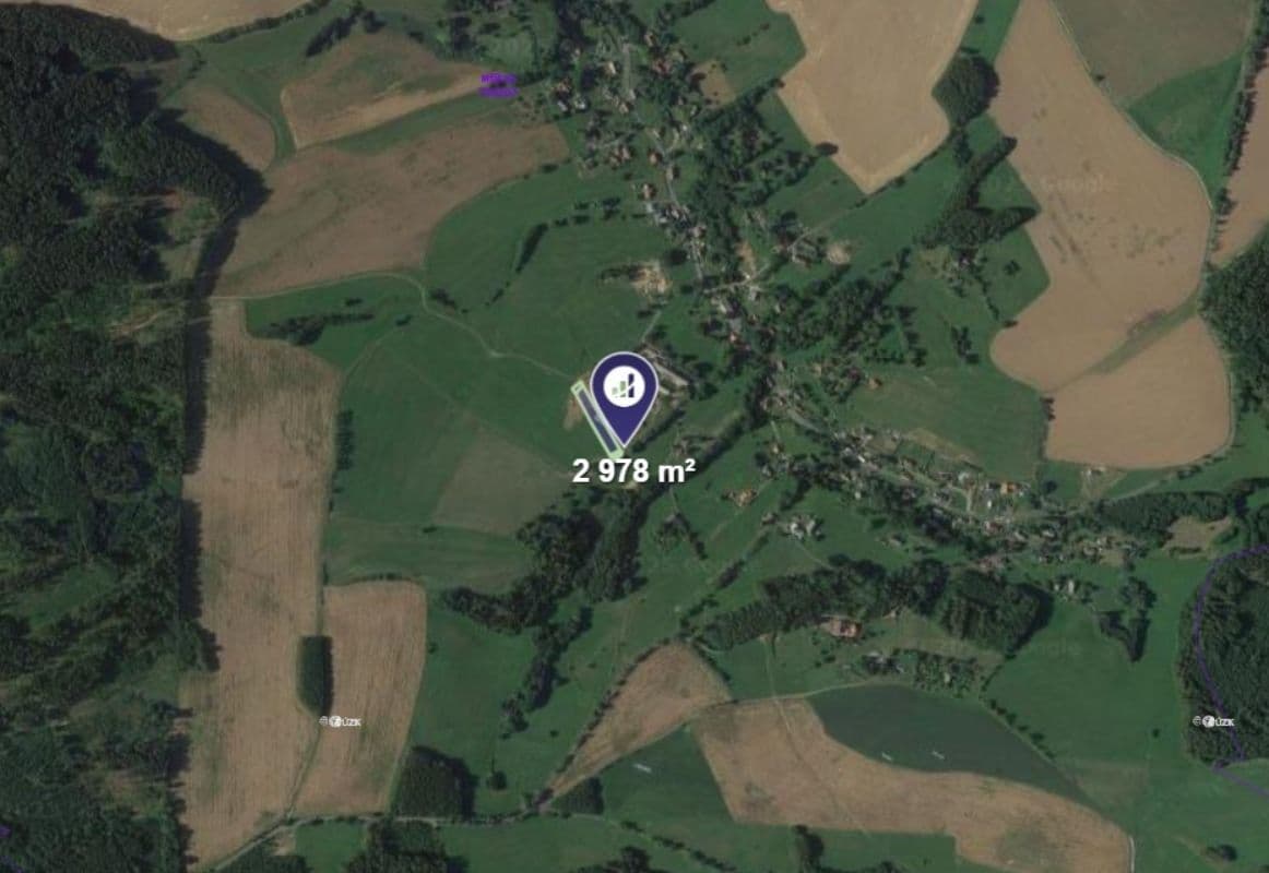 Prodej pozemku 2.978 m², Mříčná, Liberecký kraj Prodej pozemku 2.978 m², Mříčná, Liberecký kraj