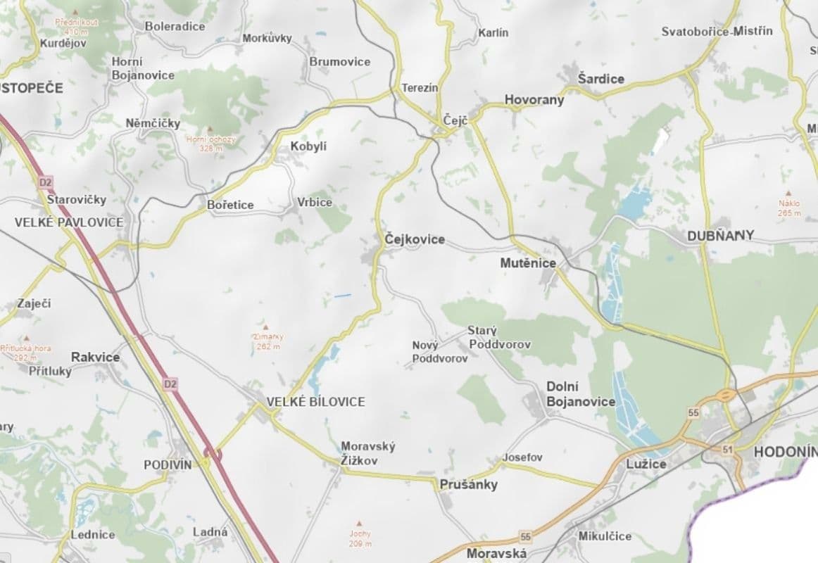 Prodej pozemku 11.743 m², Čejkovice, Jihomoravský kraj Prodej pozemku 11.743 m², Čejkovice, Jihomoravský kraj