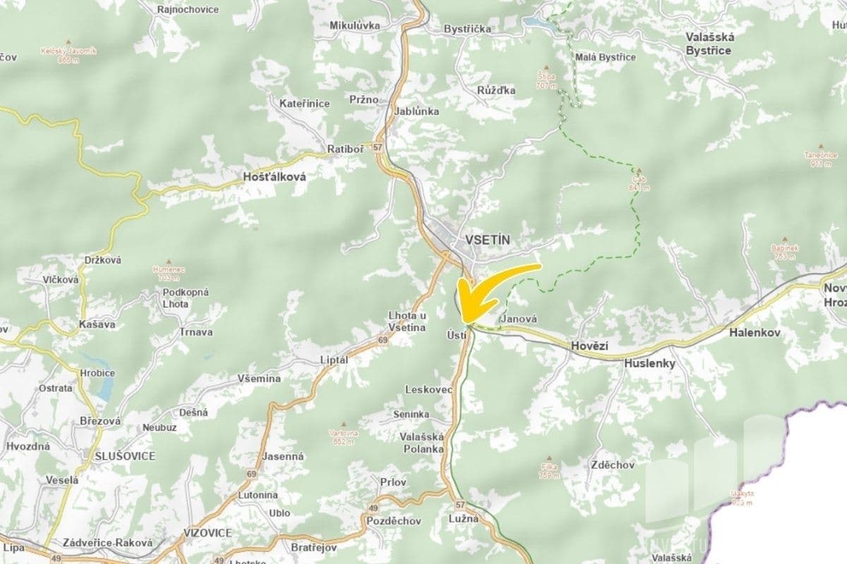 Prodej pozemku 2.669 m², Ústí, Zlínský kraj Prodej pozemku 2.669 m², Ústí, Zlínský kraj