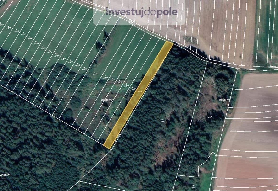 Prodej pozemku 1.258 m², Záblatí, Jihočeský kraj Prodej pozemku 1.258 m², Záblatí, Jihočeský kraj