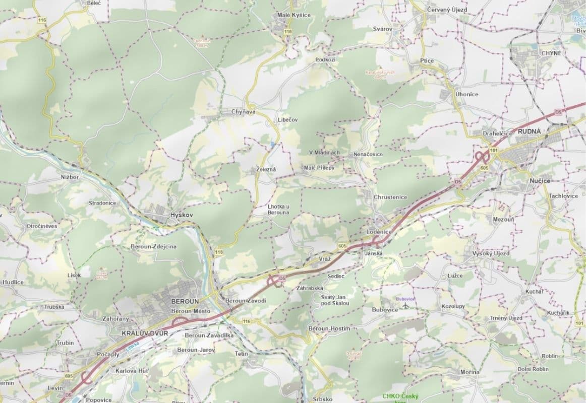 Prodej pozemku 15.301 m², Chyňava, Středočeský kraj Prodej pozemku 15.301 m², Chyňava, Středočeský kraj