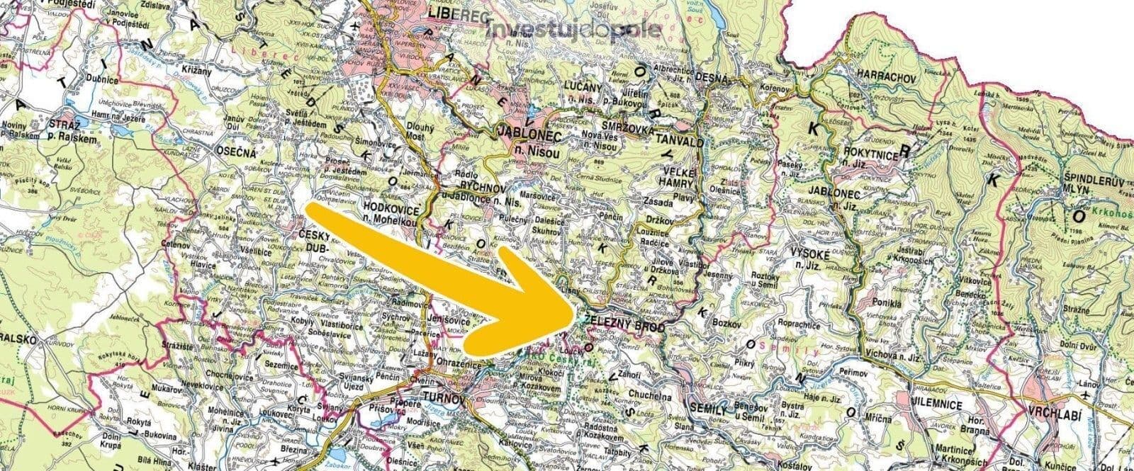 Prodej pozemku 4.446 m², Koberovy, Liberecký kraj Prodej pozemku 4.446 m², Koberovy, Liberecký kraj