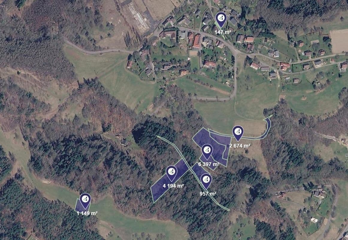 Prodej pozemku 4.410 m², Koberovy, Liberecký kraj Prodej pozemku 4.410 m², Koberovy, Liberecký kraj