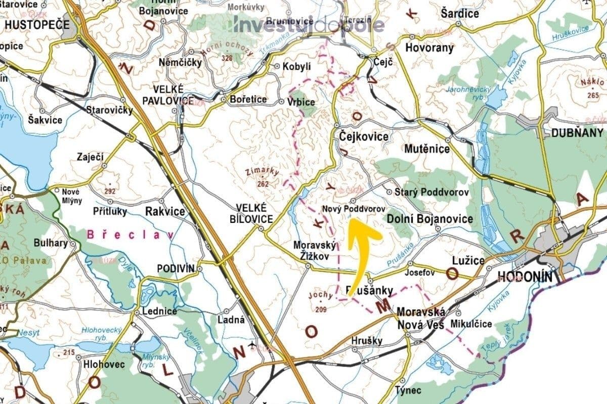 Prodej pozemku 11.712 m², Nový Poddvorov, Jihomoravský kraj Prodej pozemku 11.712 m², Nový Poddvorov, Jihomoravský kraj