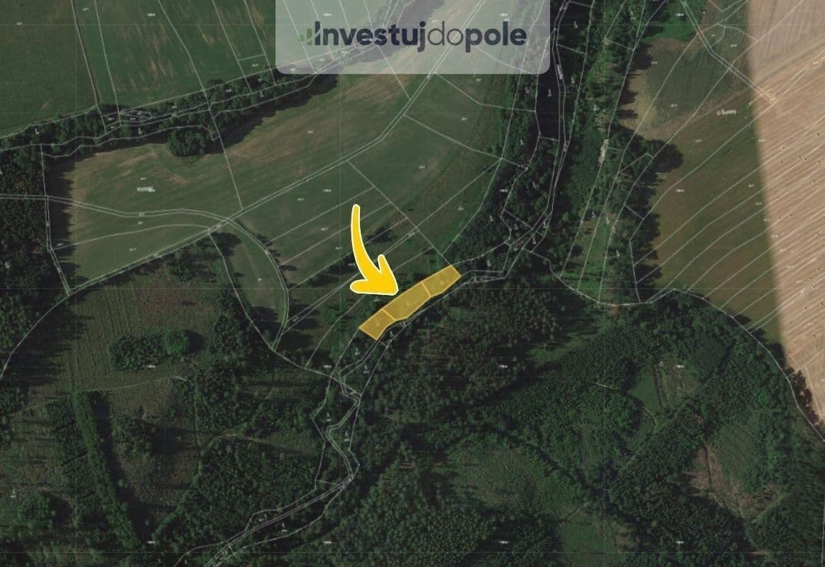 Prodej pozemku 2.597 m², Měrotín, Olomoucký kraj Prodej pozemku 2.597 m², Měrotín, Olomoucký kraj