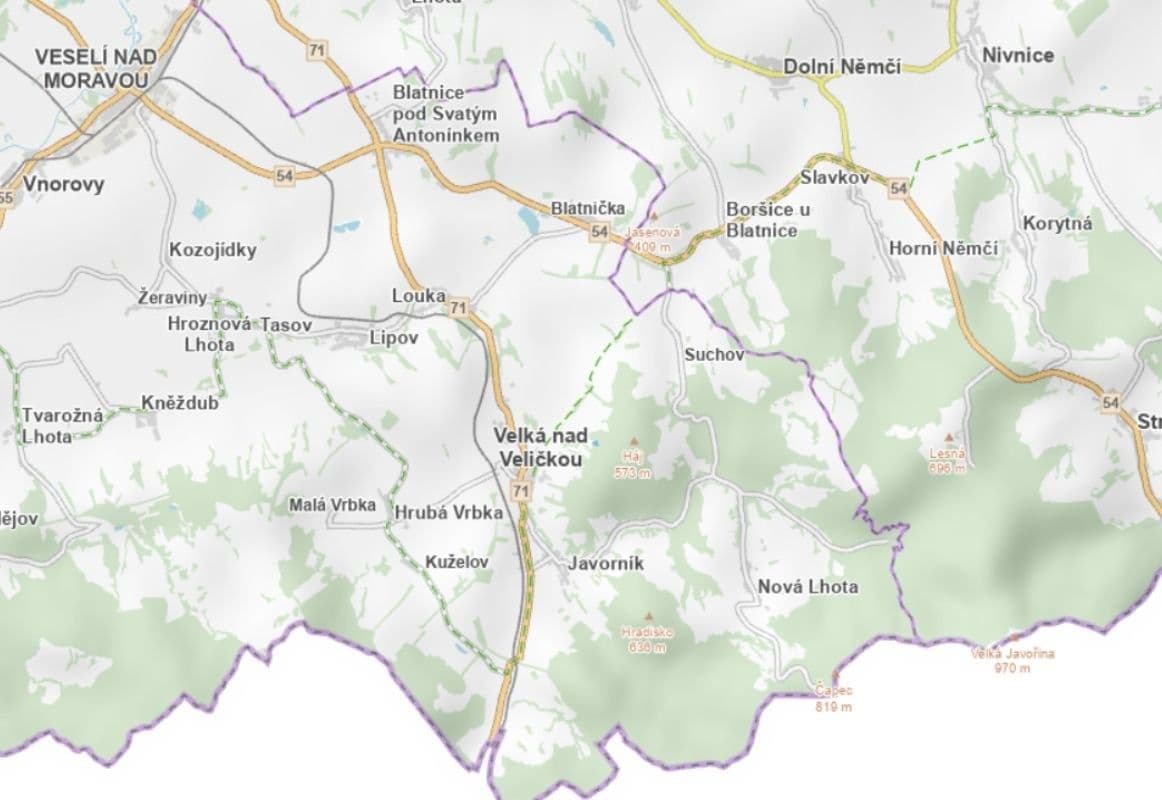 Prodej pozemku 2.939 m², Velká nad Veličkou, Jihomoravský kraj Prodej pozemku 2.939 m², Velká nad Veličkou, Jihomoravský kraj
