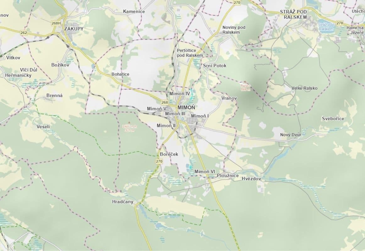 Prodej pozemku 12.959 m², Mimoň, Liberecký kraj Prodej pozemku 12.959 m², Mimoň, Liberecký kraj